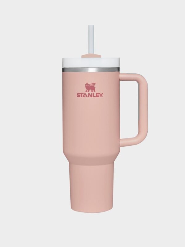 Stanley Quencher H2.0 FlowState Tumbler 1.2L - Cold for 11 Hours - Iced for 48 Hours - Cup with Straw, Handle and Lid - Dishwasher Safe - Travel Mug for Cold or Hot Drinks - Cream Tonal