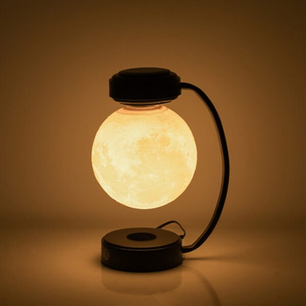 3D LED Moon Night Light Wireless Magnetic Levitating Rotating Floating Ball Lamp For School Office Bookshop Home Decoration - Image 3